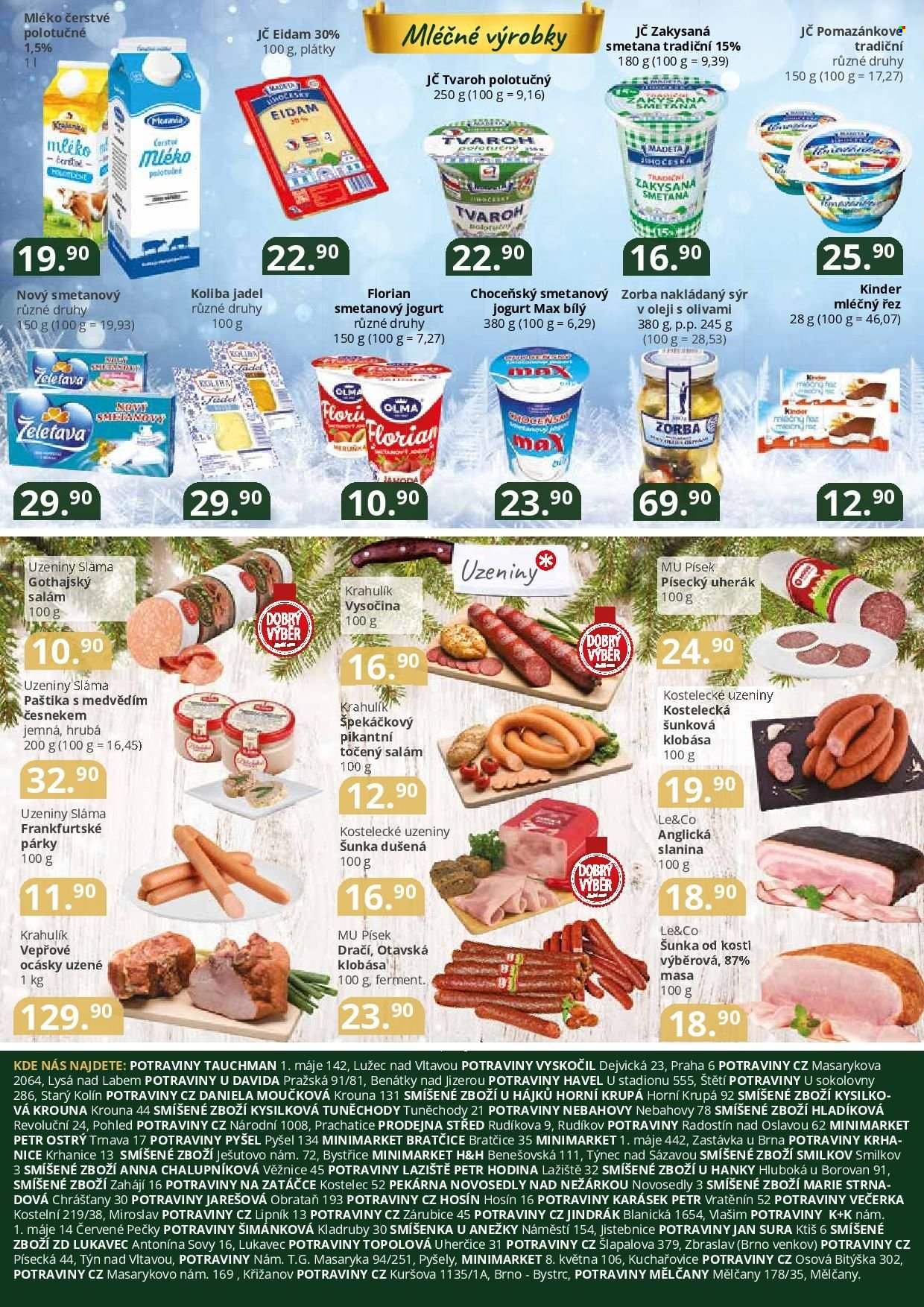 Leták Potraviny CZ - 21.12.2022 - 2.1.2023. Strana 4