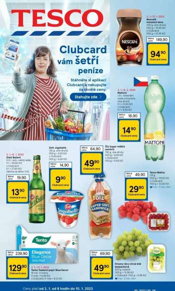Leták TESCO - 2.1.2023 - 10.1.2023.