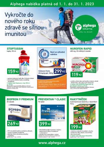 Leták Alphega lékárna