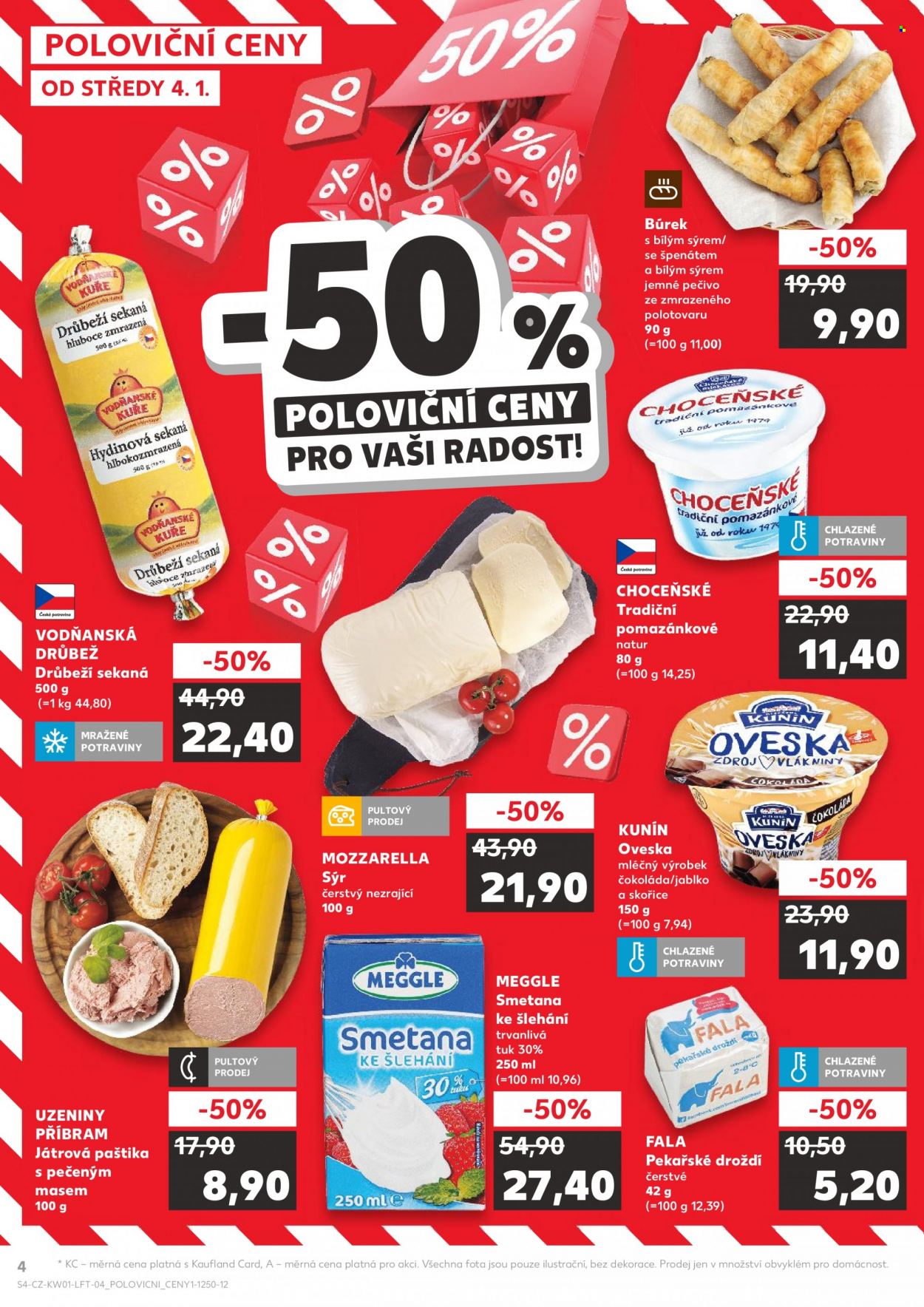 Leták Kaufland - 4.1.2023 - 10.1.2023. Strana 4