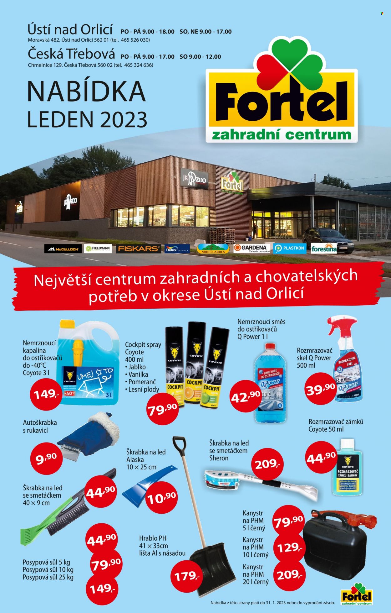 Leták Konzum - 1.1.2023 - 31.1.2023. Strana 1