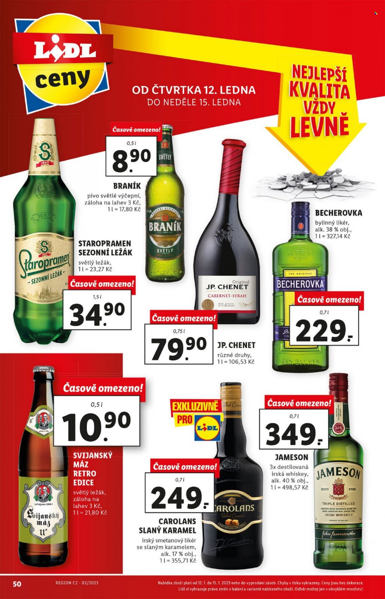 Leták Lidl - 9.1.2023 - 15.1.2023. Strana 50