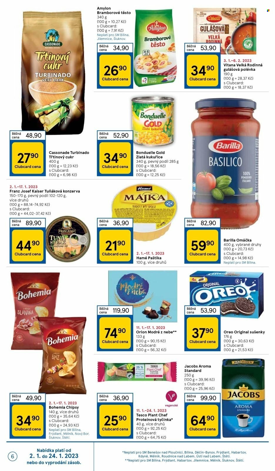 Leták TESCO supermarket - 11.1.2023 - 17.1.2023. Strana 6