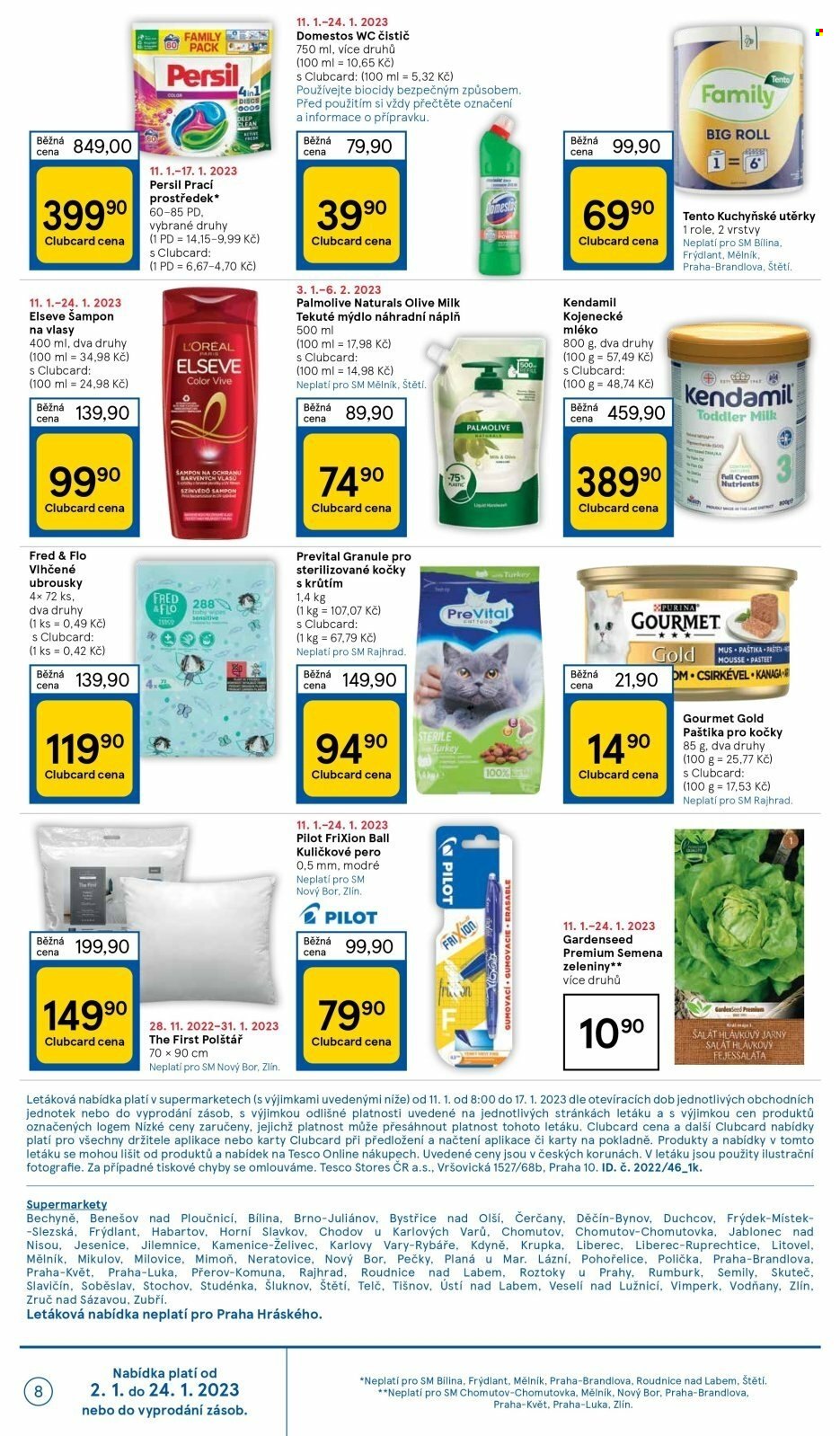 Leták TESCO supermarket - 11.1.2023 - 17.1.2023. Strana 8