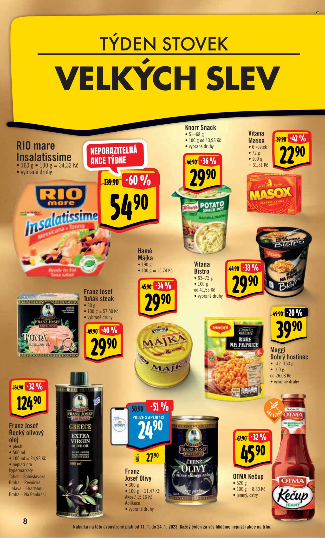 Leták Albert Hypermarket - 11.1.2023 - 17.1.2023. Strana 8