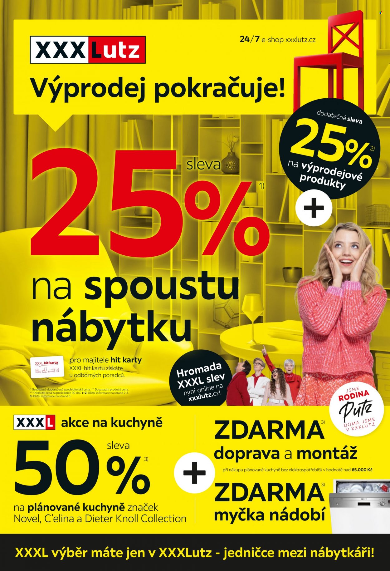 Leták XXXLutz - 9.1.2023 - 22.1.2023. Strana 1