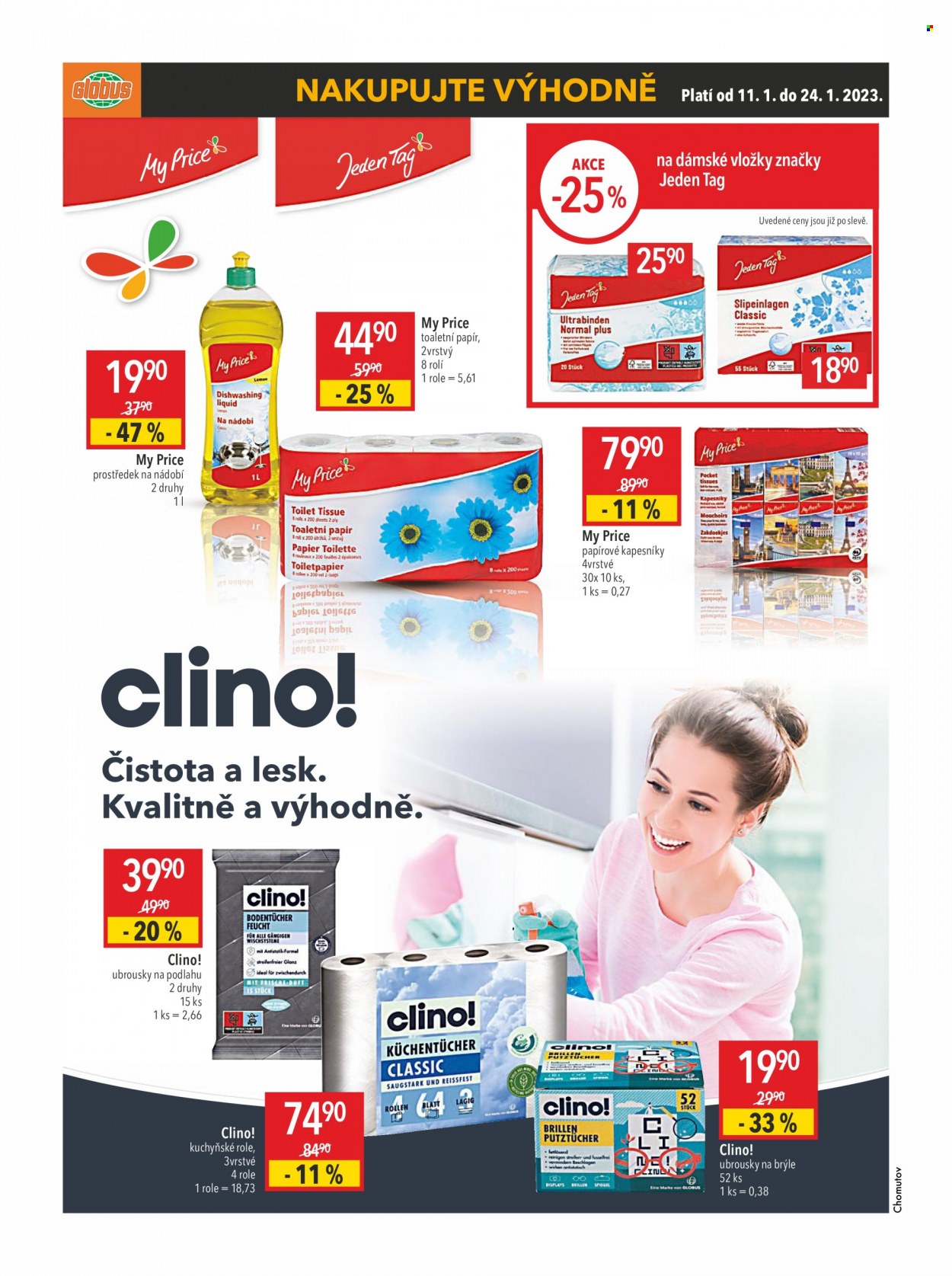 Leták Globus - 11.1.2023 - 24.1.2023. Strana 3