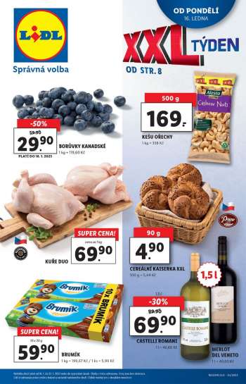 Leták Lidl - 16.1.2023 - 22.1.2023.