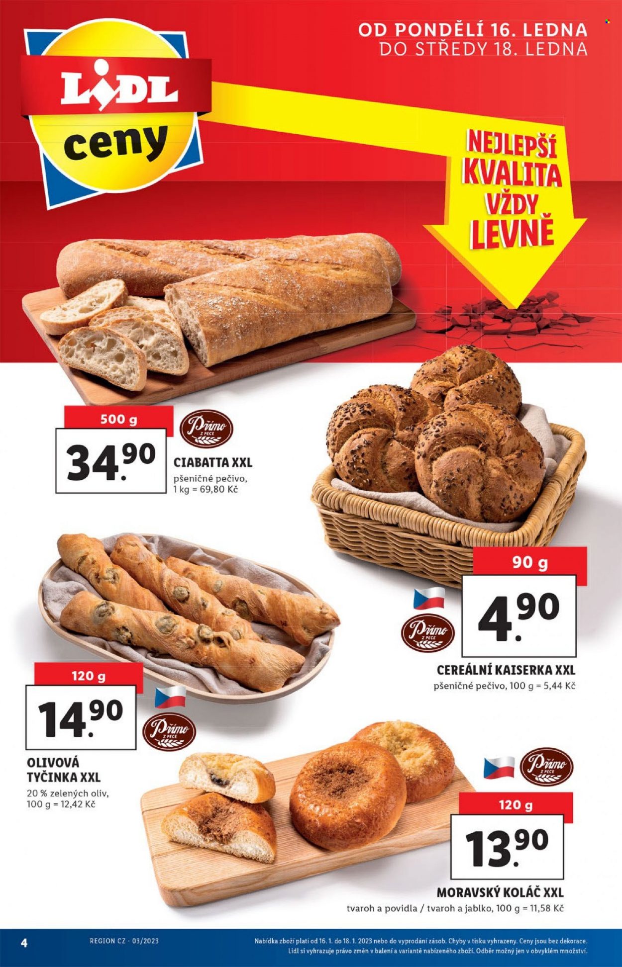 Leták Lidl - 16.1.2023 - 22.1.2023. Strana 4