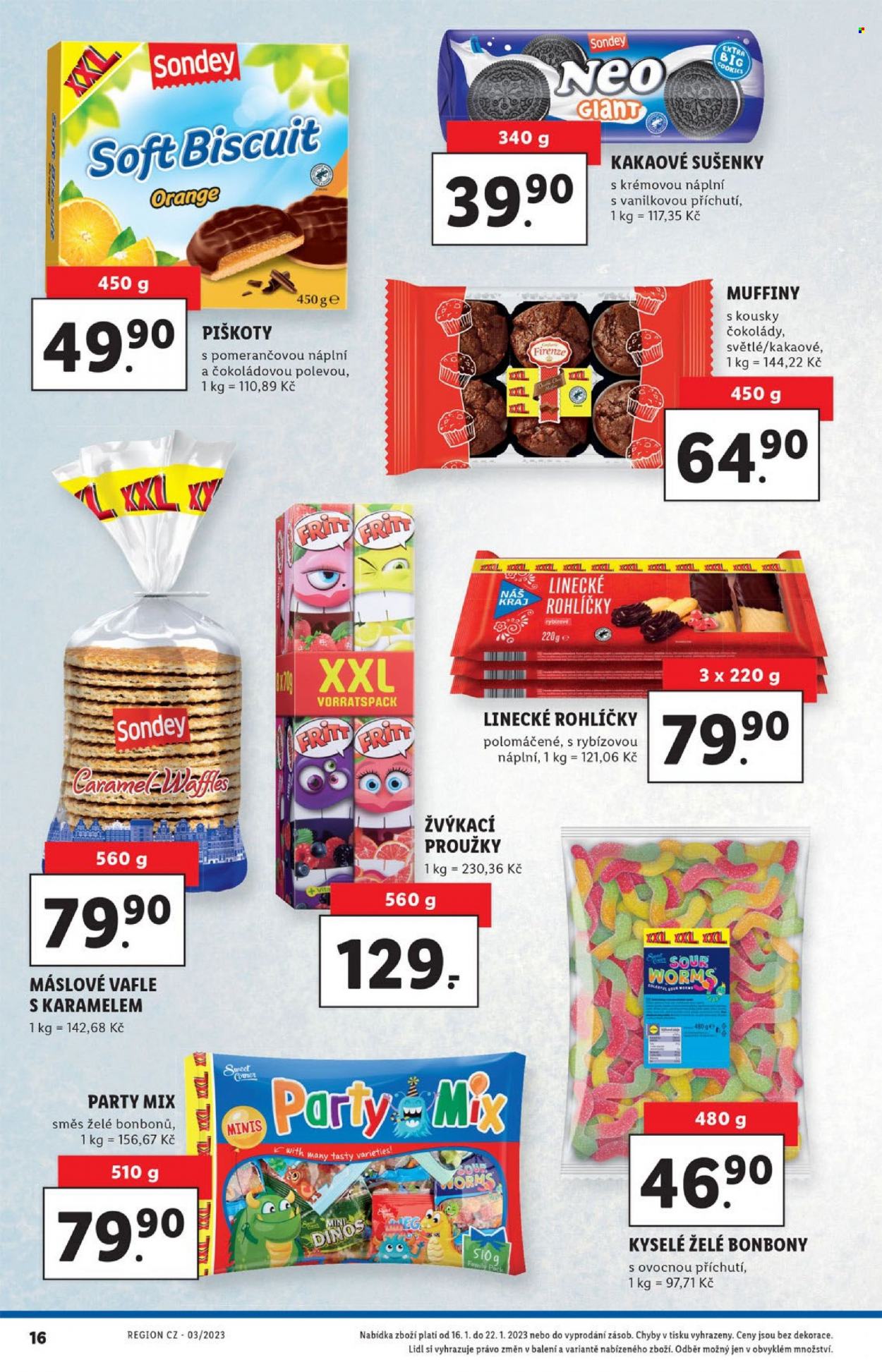 Leták Lidl - 16.1.2023 - 22.1.2023. Strana 16