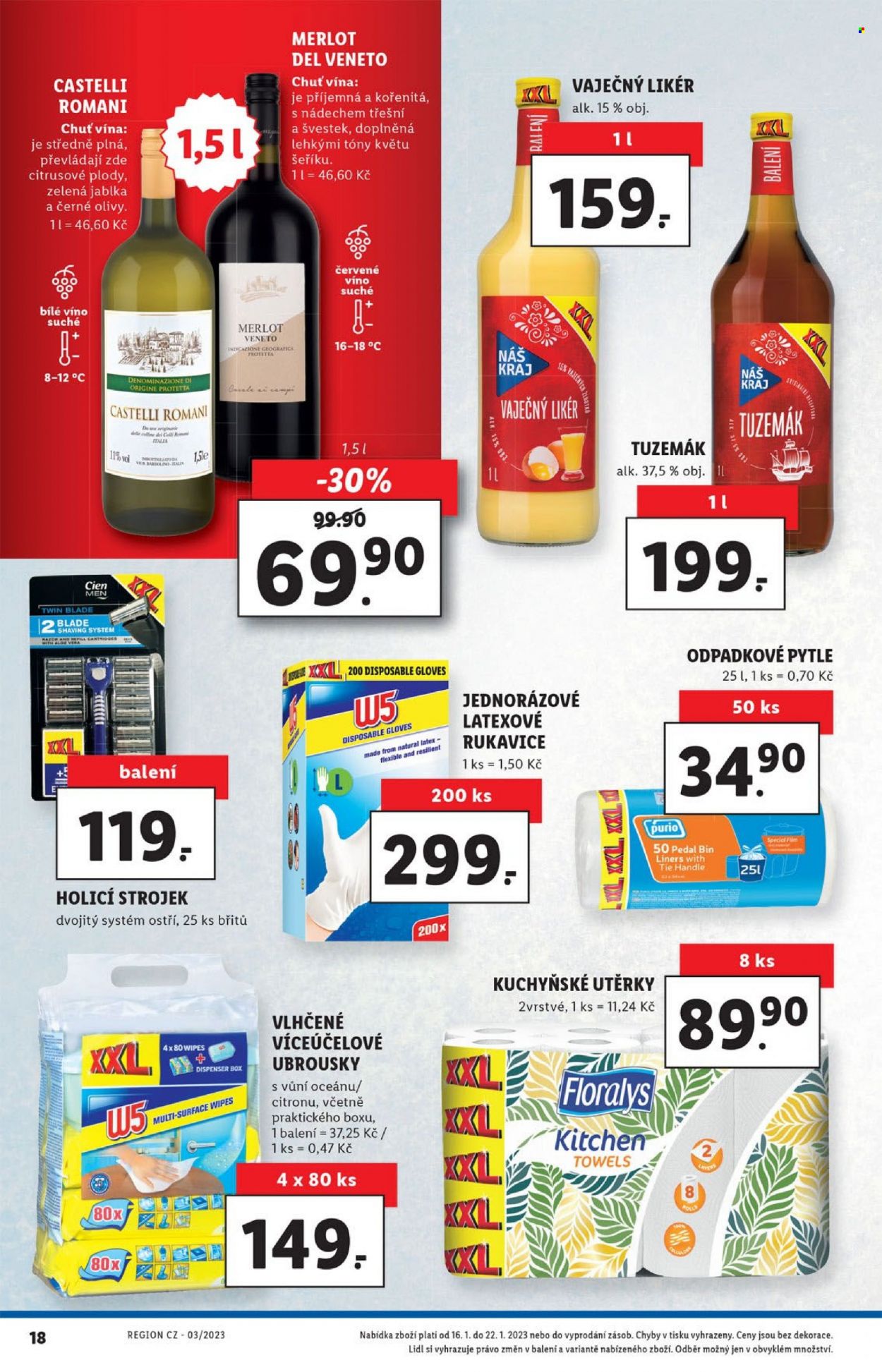Leták Lidl - 16.1.2023 - 22.1.2023. Strana 18