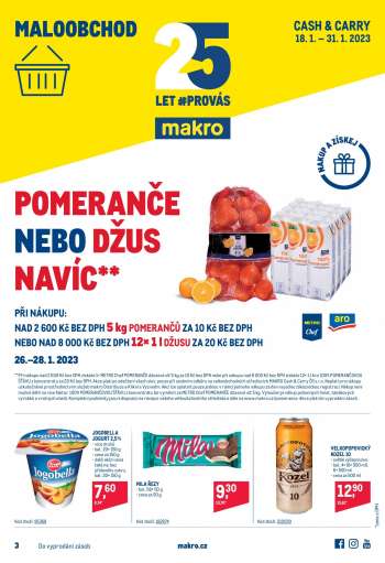 Leták MAKRO - 18.1.2023 - 31.1.2023.