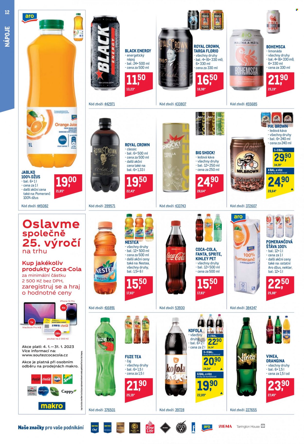 Leták MAKRO - 18.1.2023 - 31.1.2023. Strana 12