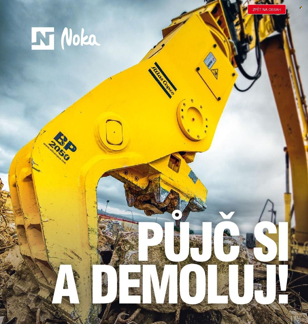 Leták DEK. Strana 115