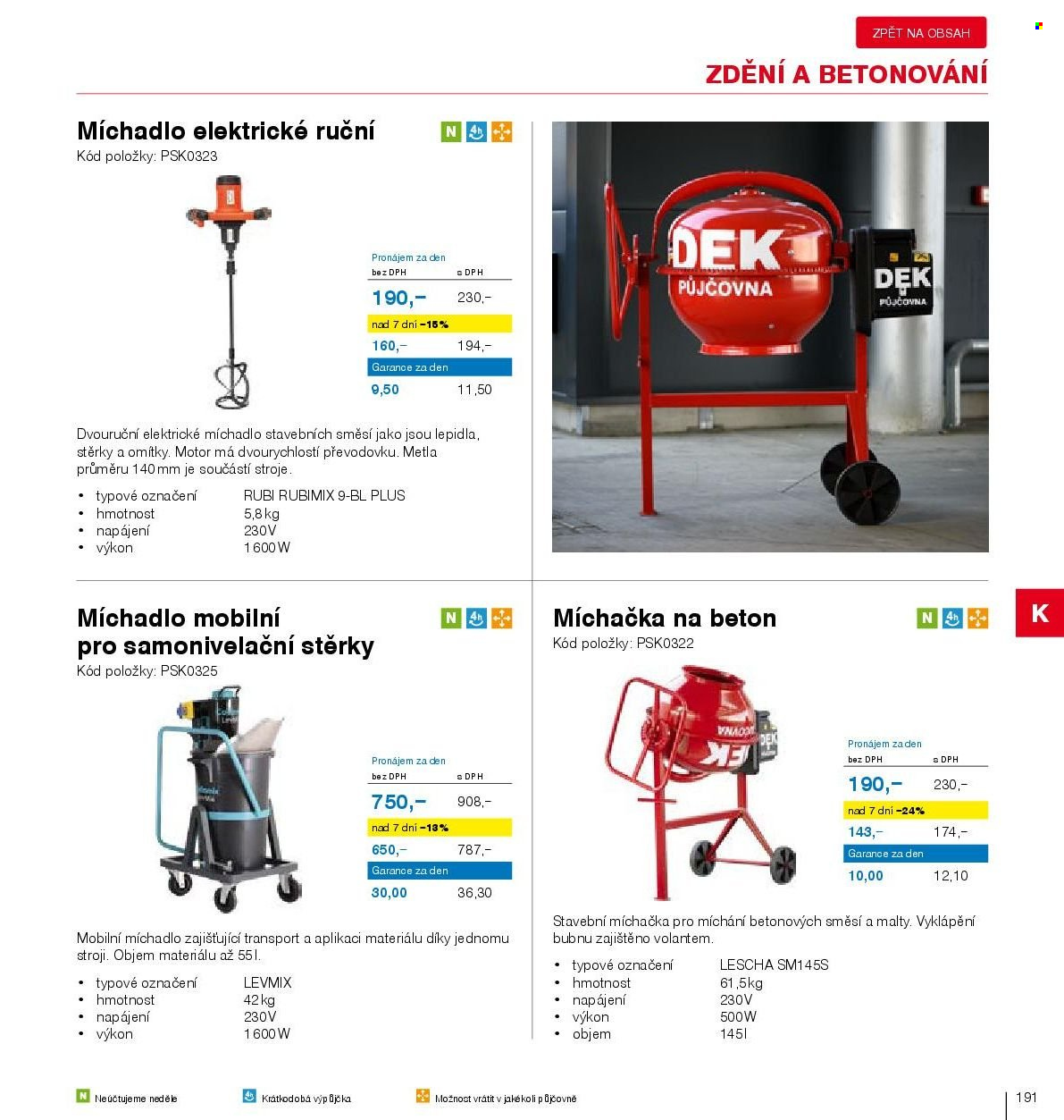 Leták DEK. Strana 193