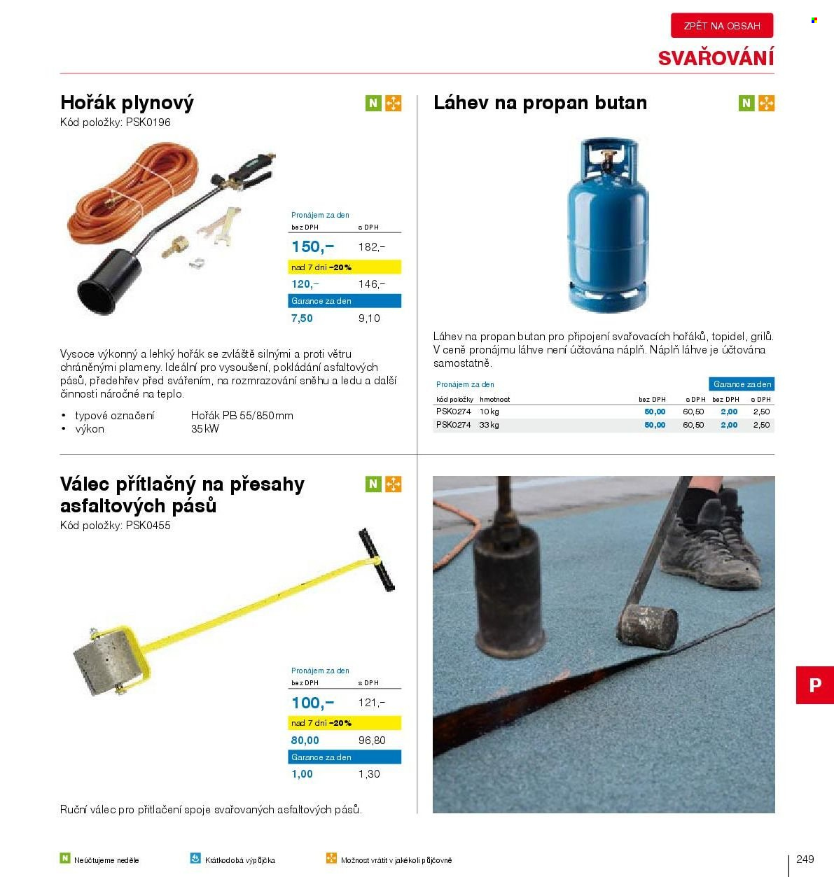 Leták DEK. Strana 251