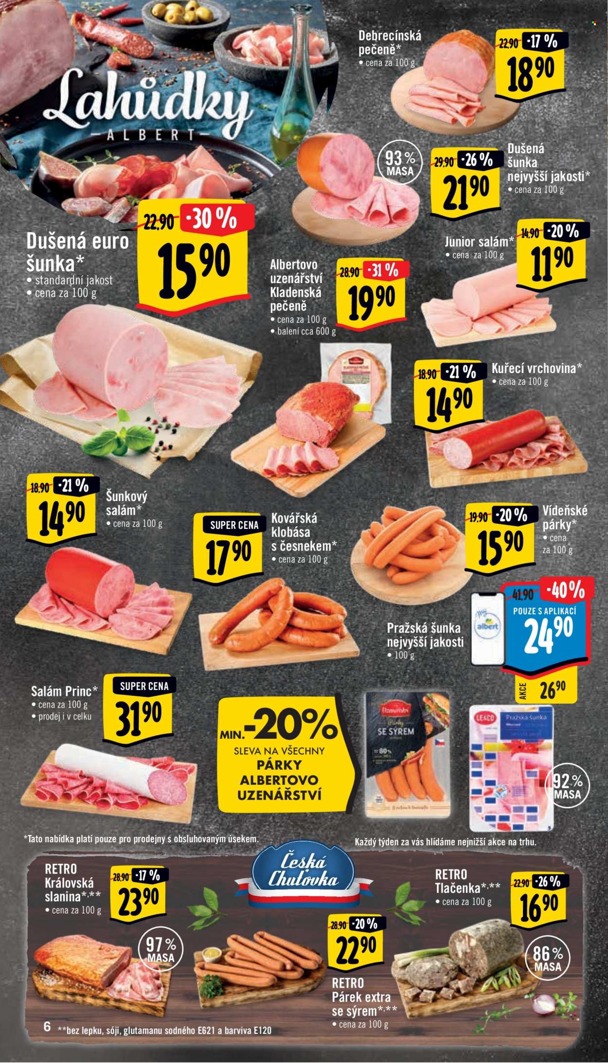 Leták Albert Supermarket - 18.1.2023 - 24.1.2023. Strana 6