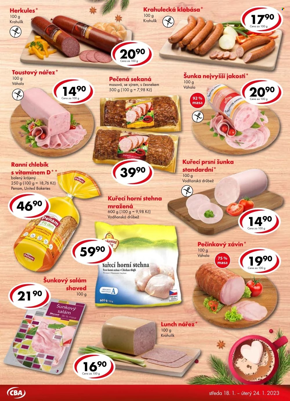 Leták CBA Premium - 18.1.2023 - 24.1.2023. Strana 3
