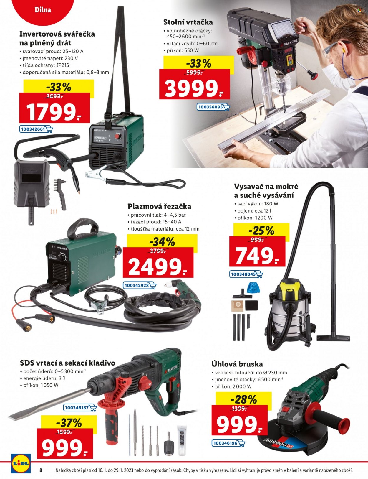 Leták Lidl - 16.1.2023 - 29.1.2023. Strana 8