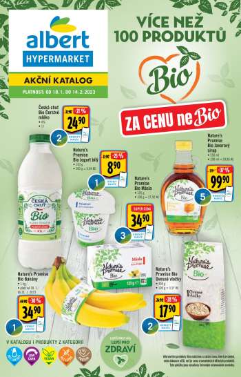 Leták Albert Hypermarket - 18.1.2023 - 14.2.2023.