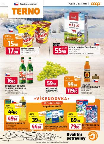 Leták coop TERNO - 18.1.2023 - 24.1.2023.