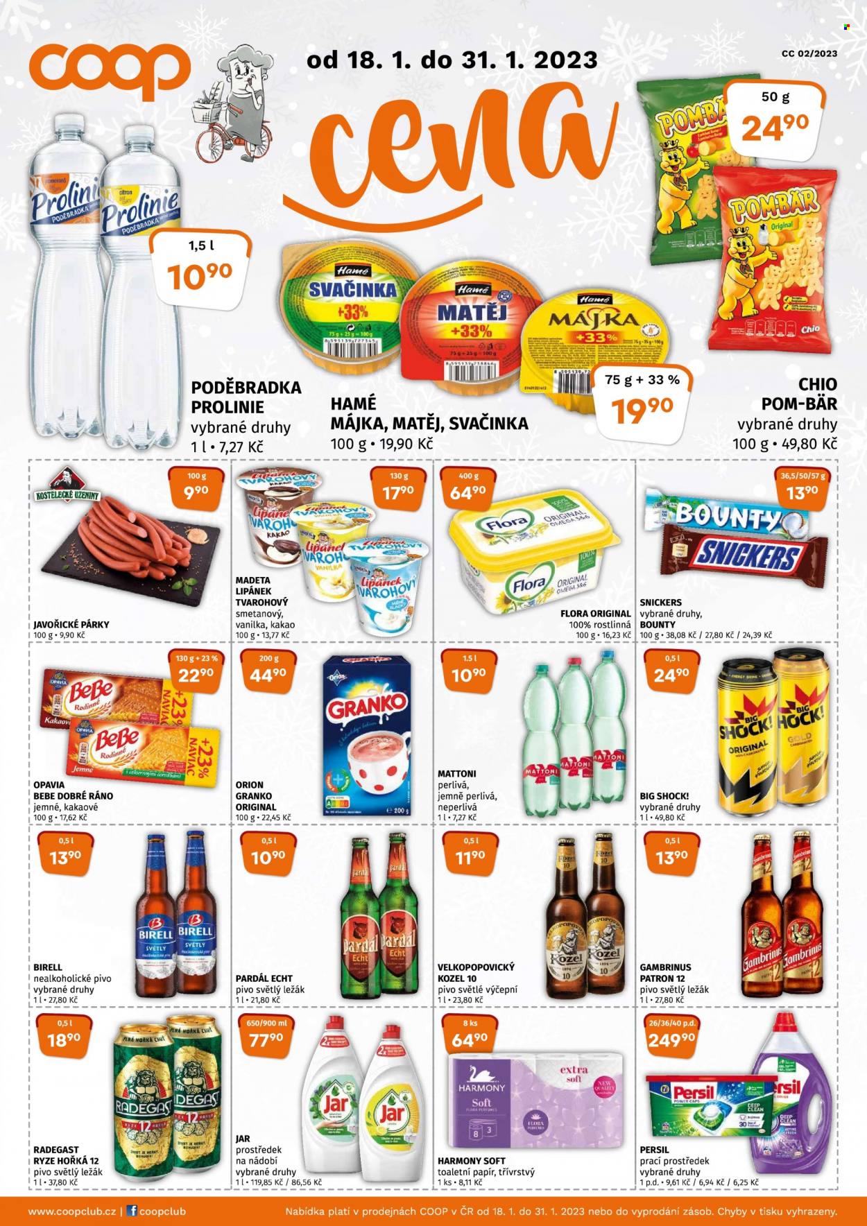 Leták coop TERNO - 18.1.2023 - 31.1.2023. Strana 1