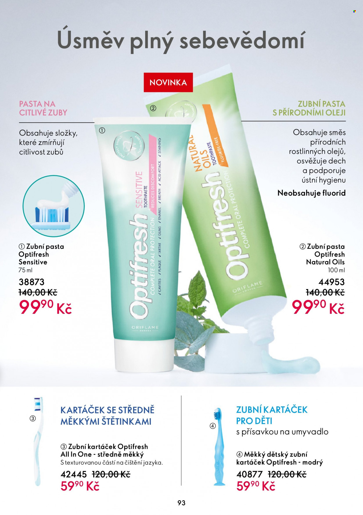 Leták ORIFLAME - 18.1.2023 - 7.2.2023. Strana 93