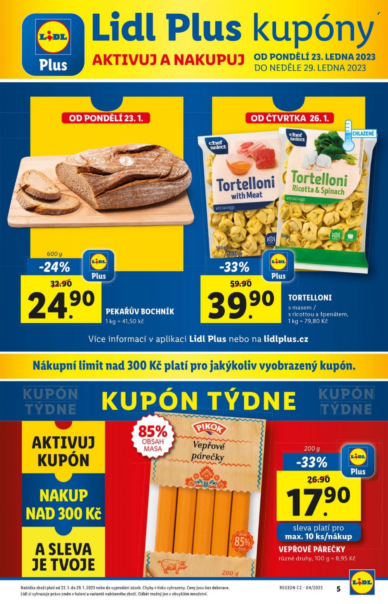 Leták Lidl - 23.1.2023 - 29.1.2023. Strana 5