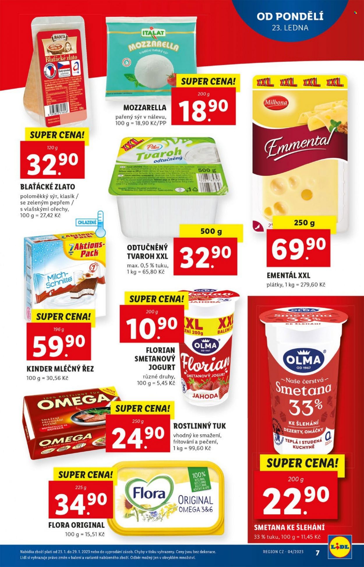 Leták Lidl - 23.1.2023 - 29.1.2023. Strana 7