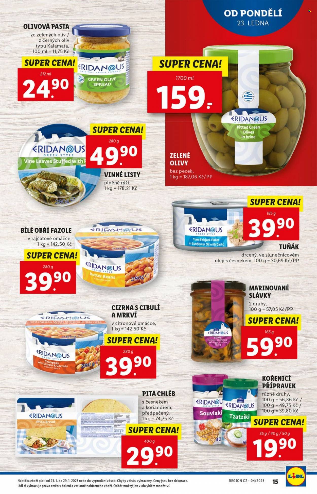 Leták Lidl - 23.1.2023 - 29.1.2023. Strana 15