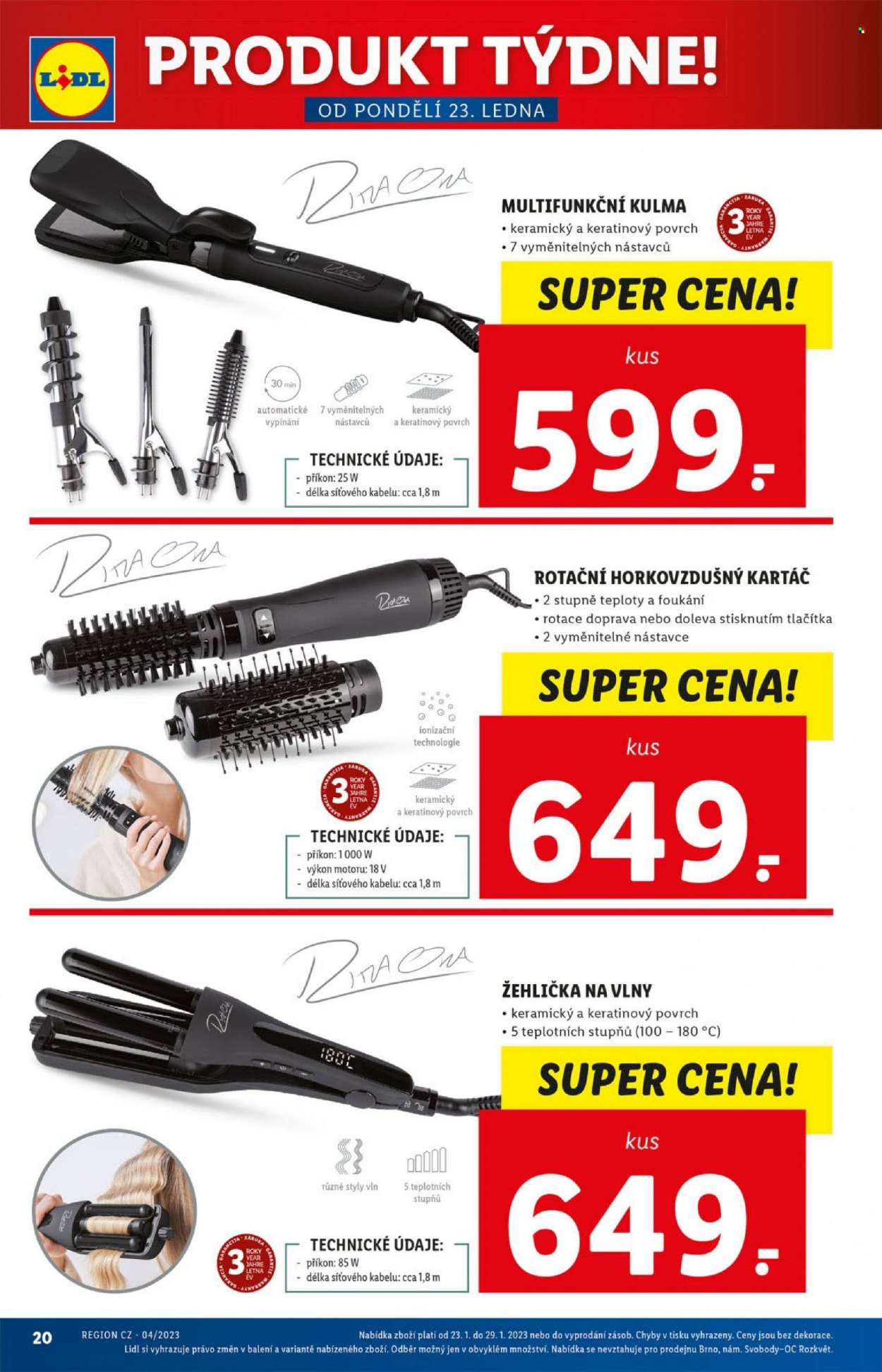 Leták Lidl - 23.1.2023 - 29.1.2023. Strana 20