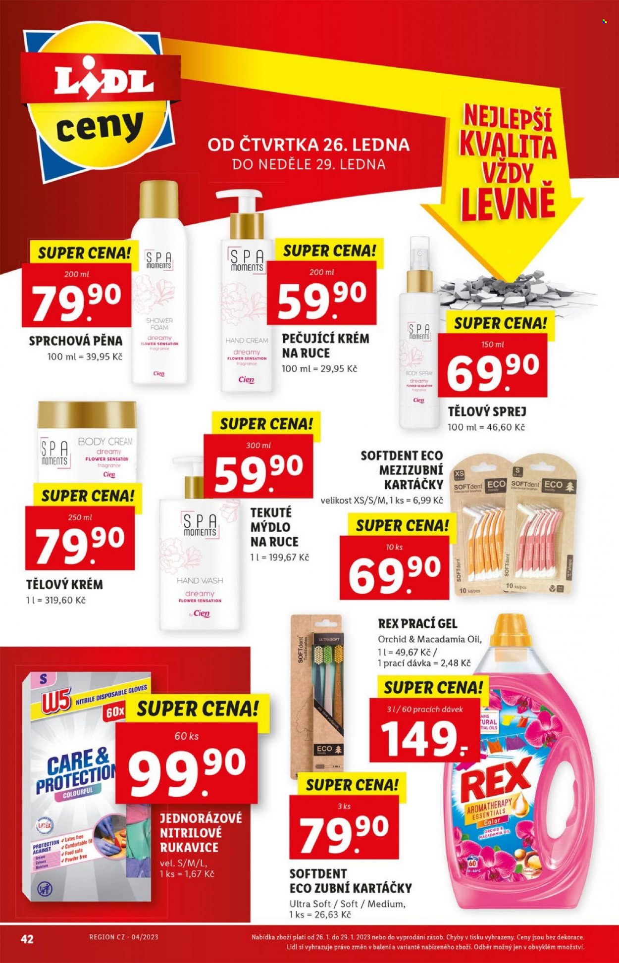 Leták Lidl - 23.1.2023 - 29.1.2023. Strana 42