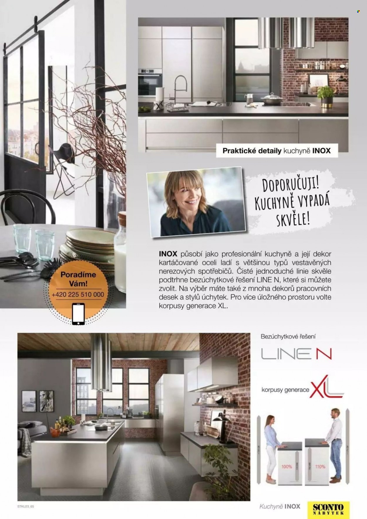 Leták SCONTO NÁBYTEK. Strana 64