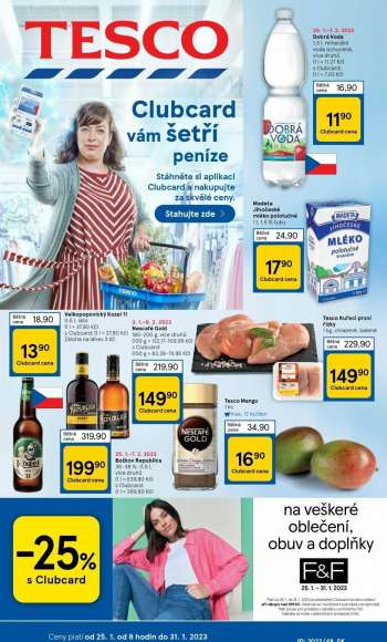 Leták TESCO - 25.1.2023 - 31.1.2023.