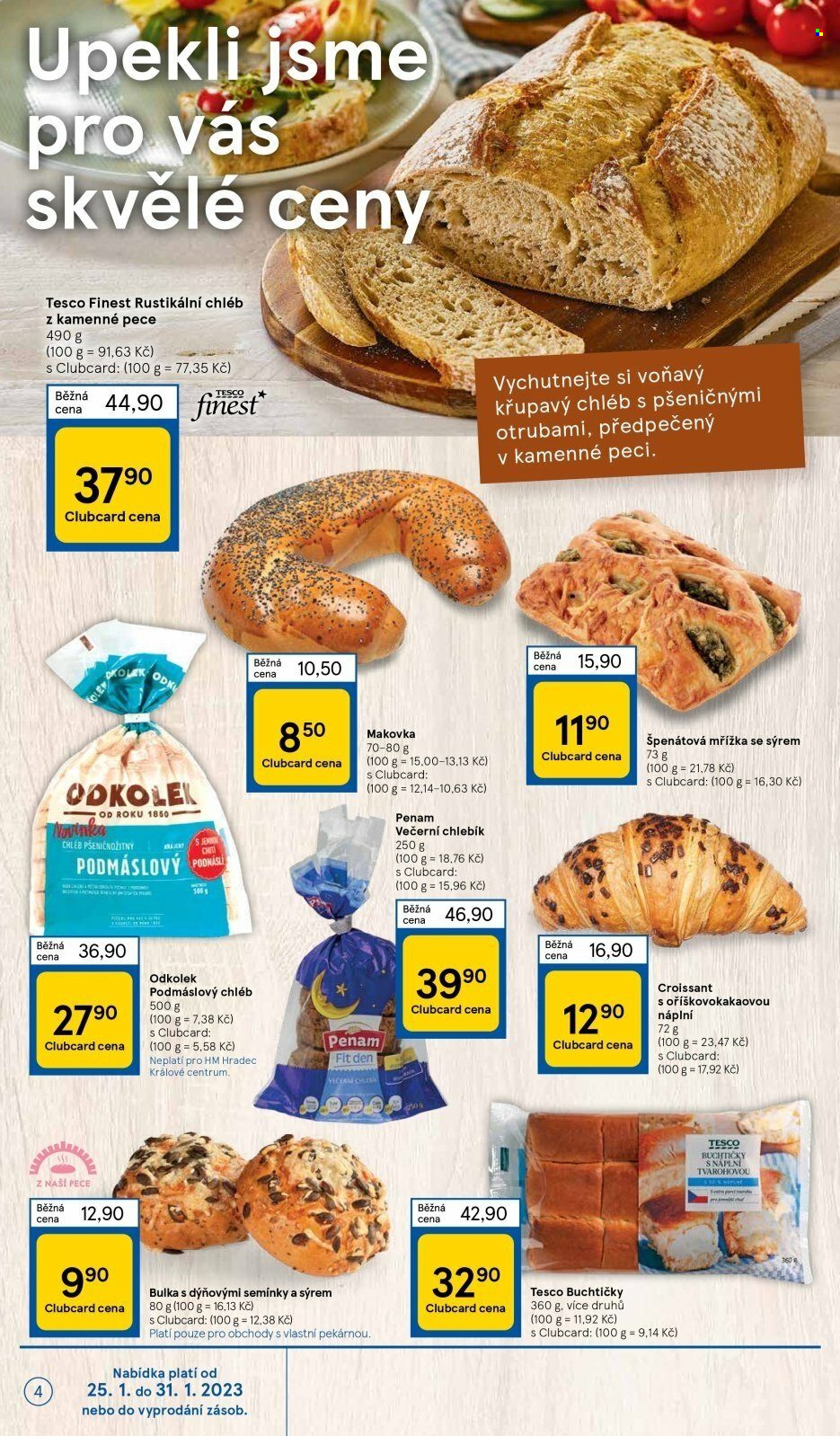 Leták TESCO - 25.1.2023 - 31.1.2023. Strana 4