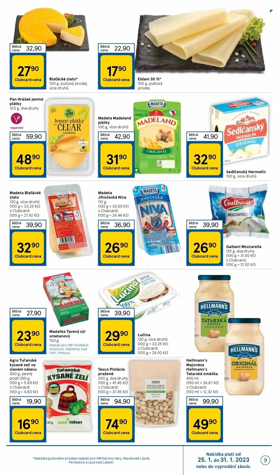 Leták TESCO - 25.1.2023 - 31.1.2023. Strana 9