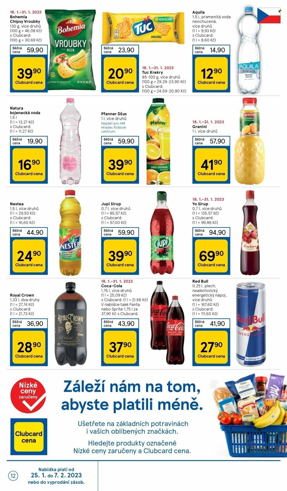 Leták TESCO - 25.1.2023 - 31.1.2023. Strana 12