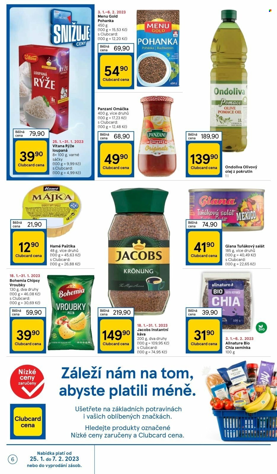 Leták TESCO supermarket - 25.1.2023 - 31.1.2023. Strana 6