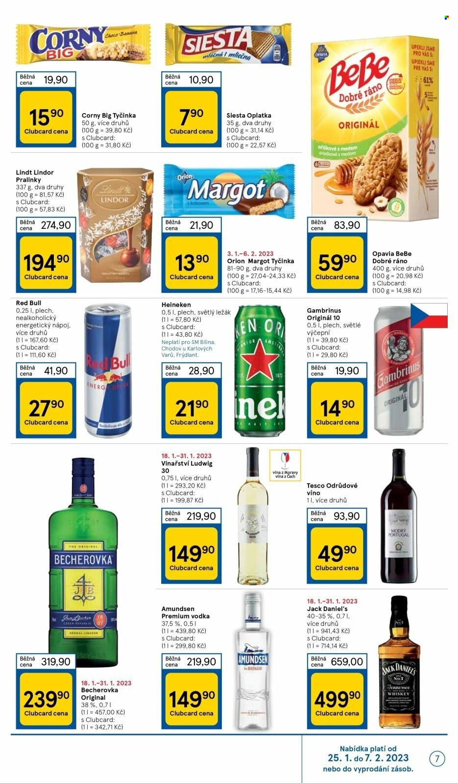 Leták TESCO supermarket - 25.1.2023 - 31.1.2023. Strana 7