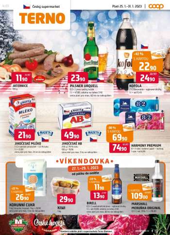 Leták coop TERNO - 25.1.2023 - 31.1.2023.
