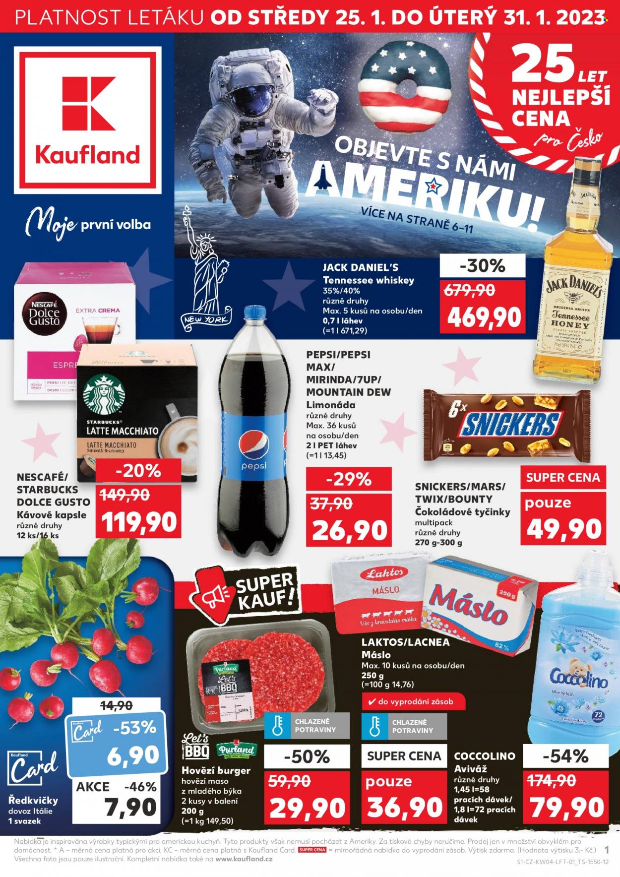 Leták Kaufland - 25.1.2023 - 31.1.2023. Strana 1