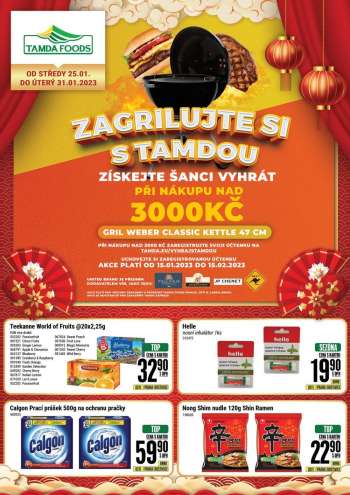 Leták Tamda Foods - 25.1.2023 - 31.1.2023.