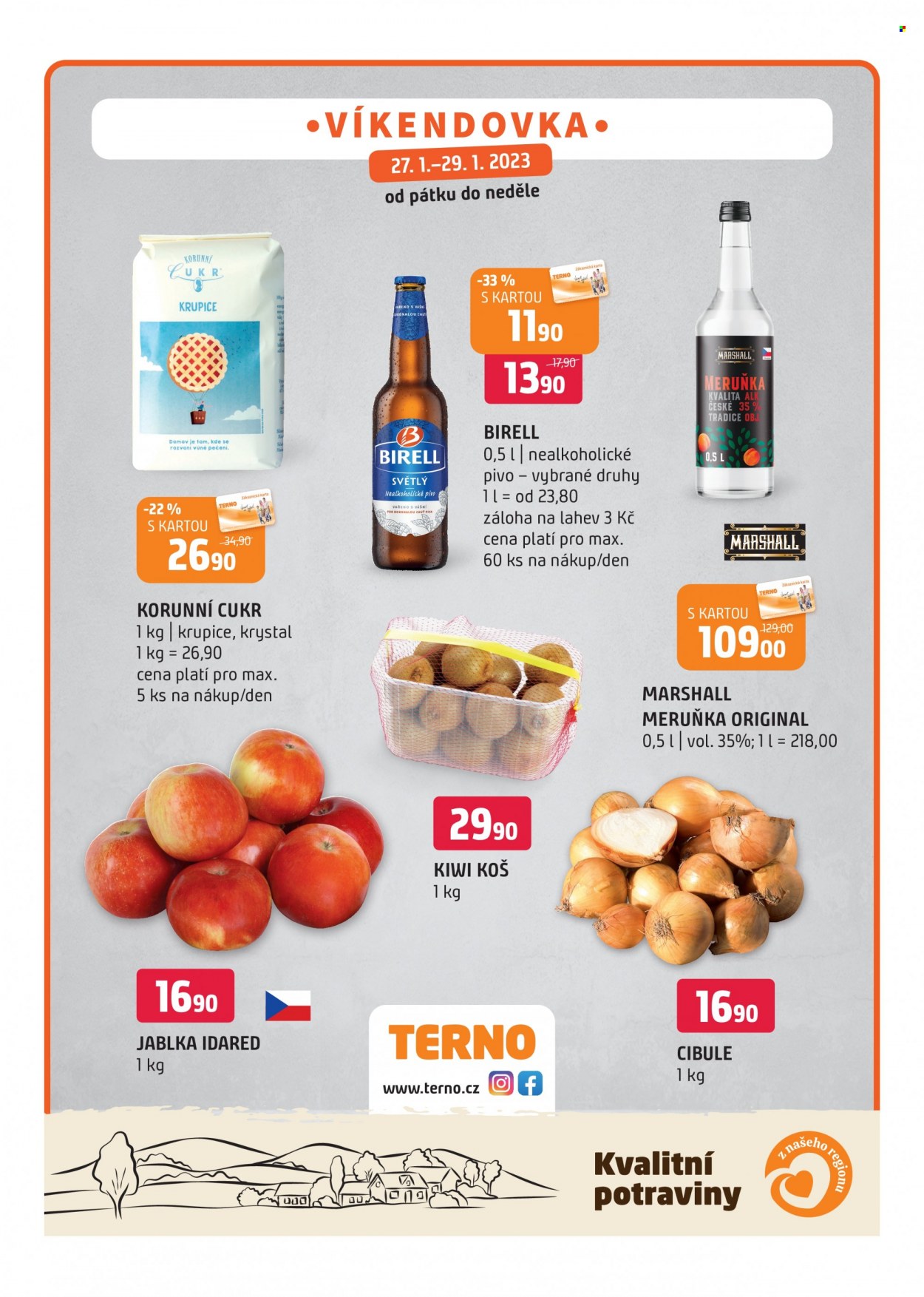 Leták coop TERNO - 27.1.2023 - 29.1.2023. Strana 1