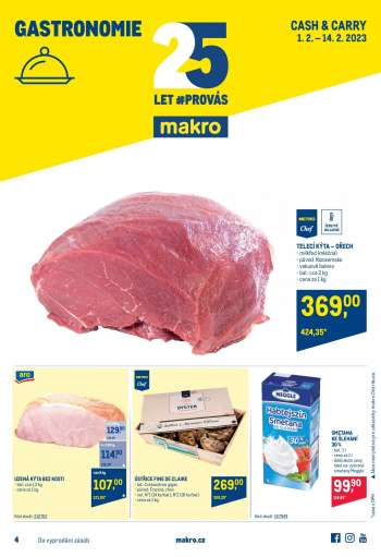 Leták MAKRO - 1.2.2023 - 14.2.2023.