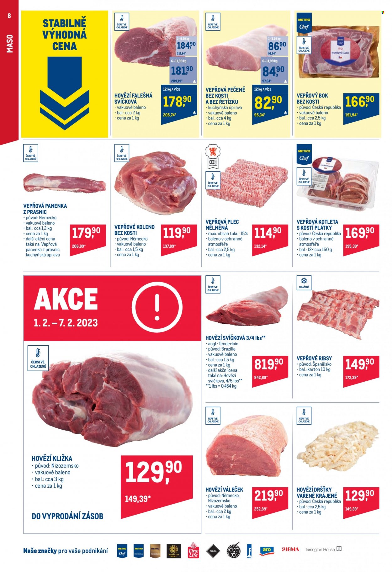 Leták MAKRO - 1.2.2023 - 14.2.2023. Strana 8