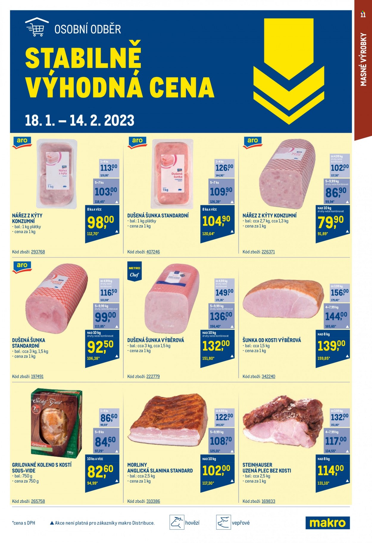 Leták MAKRO - 1.2.2023 - 14.2.2023. Strana 11