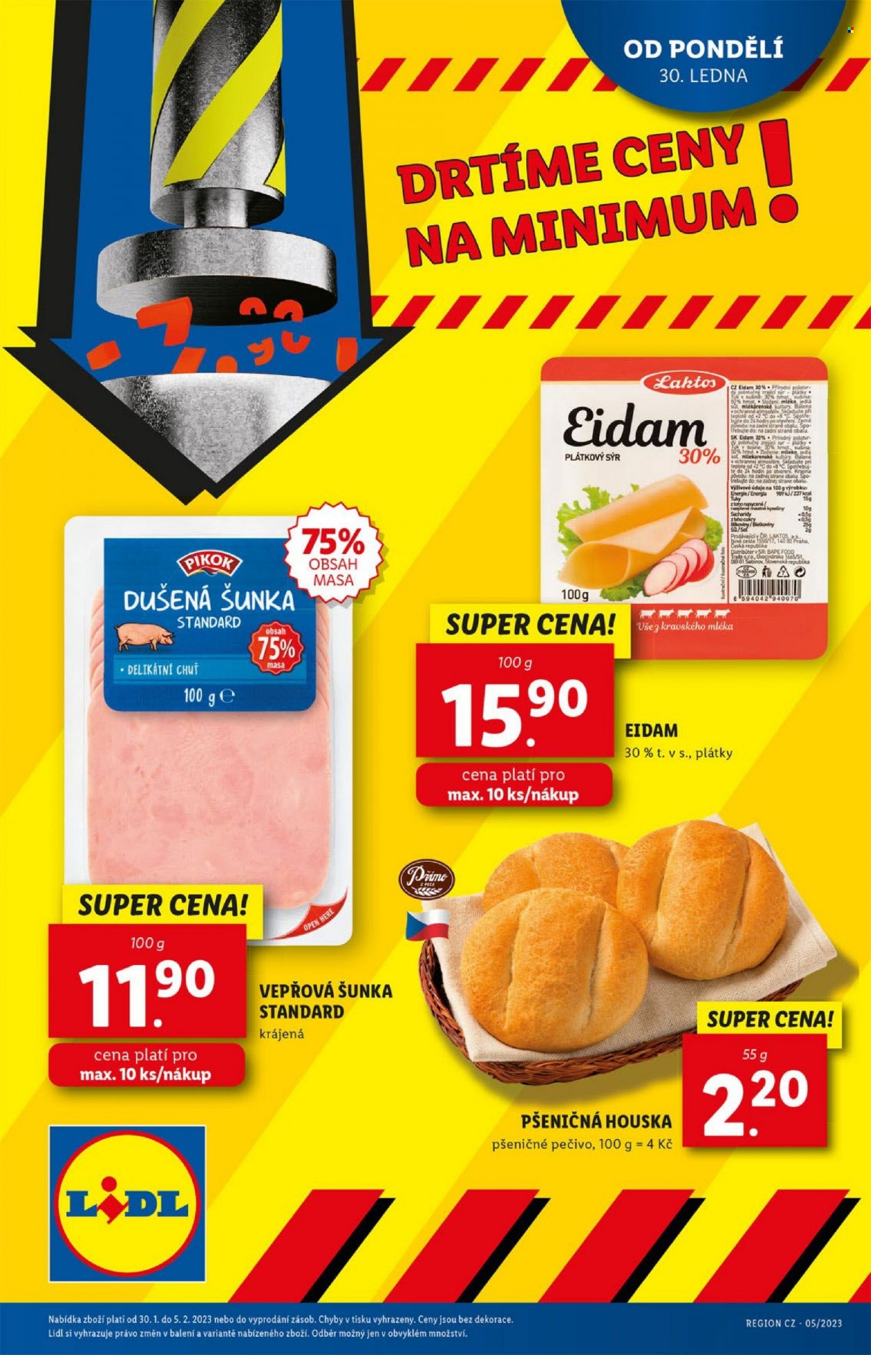 Leták Lidl - 30.1.2023 - 5.2.2023. Strana 1