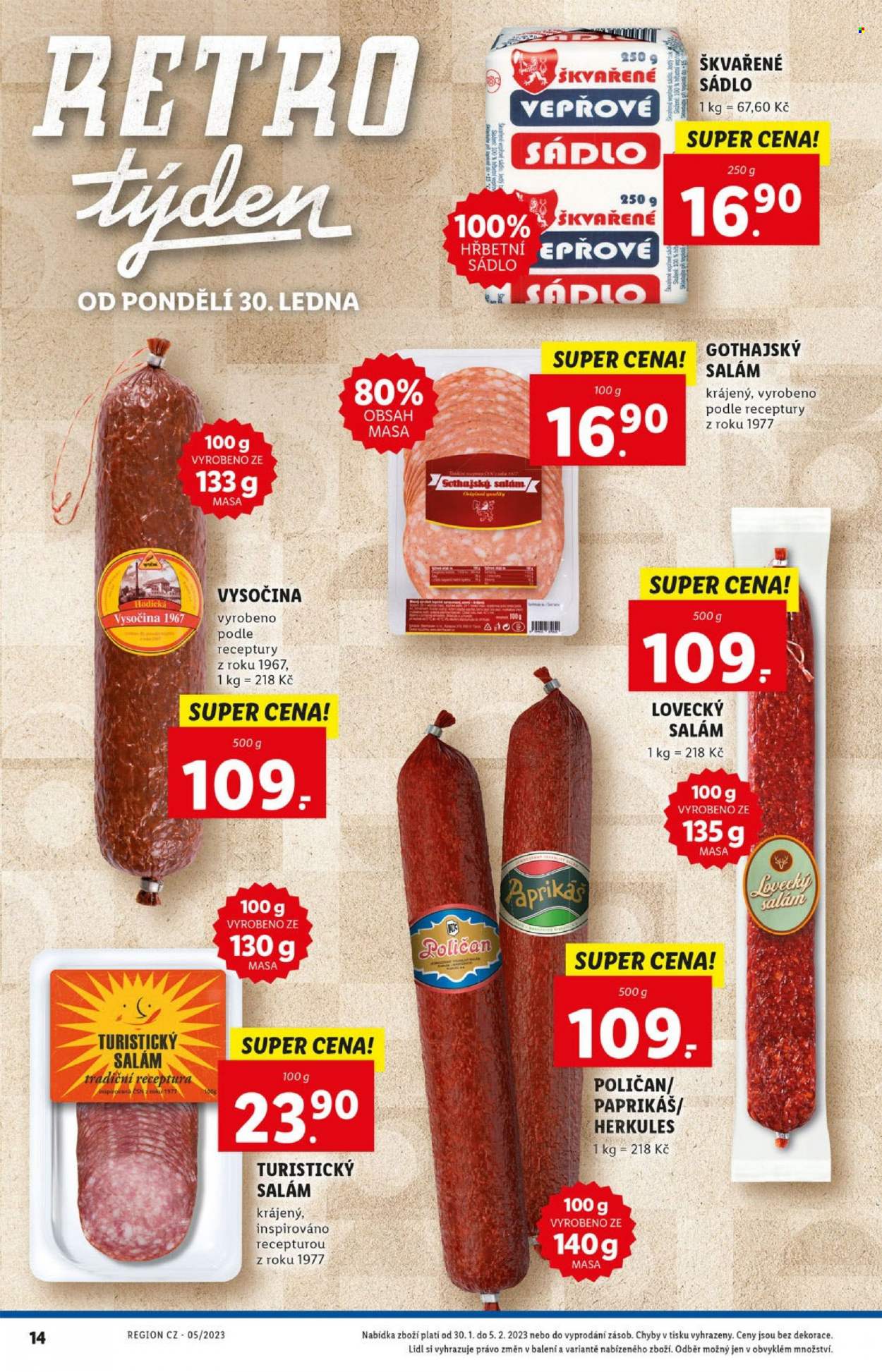 Leták Lidl - 30.1.2023 - 5.2.2023. Strana 14