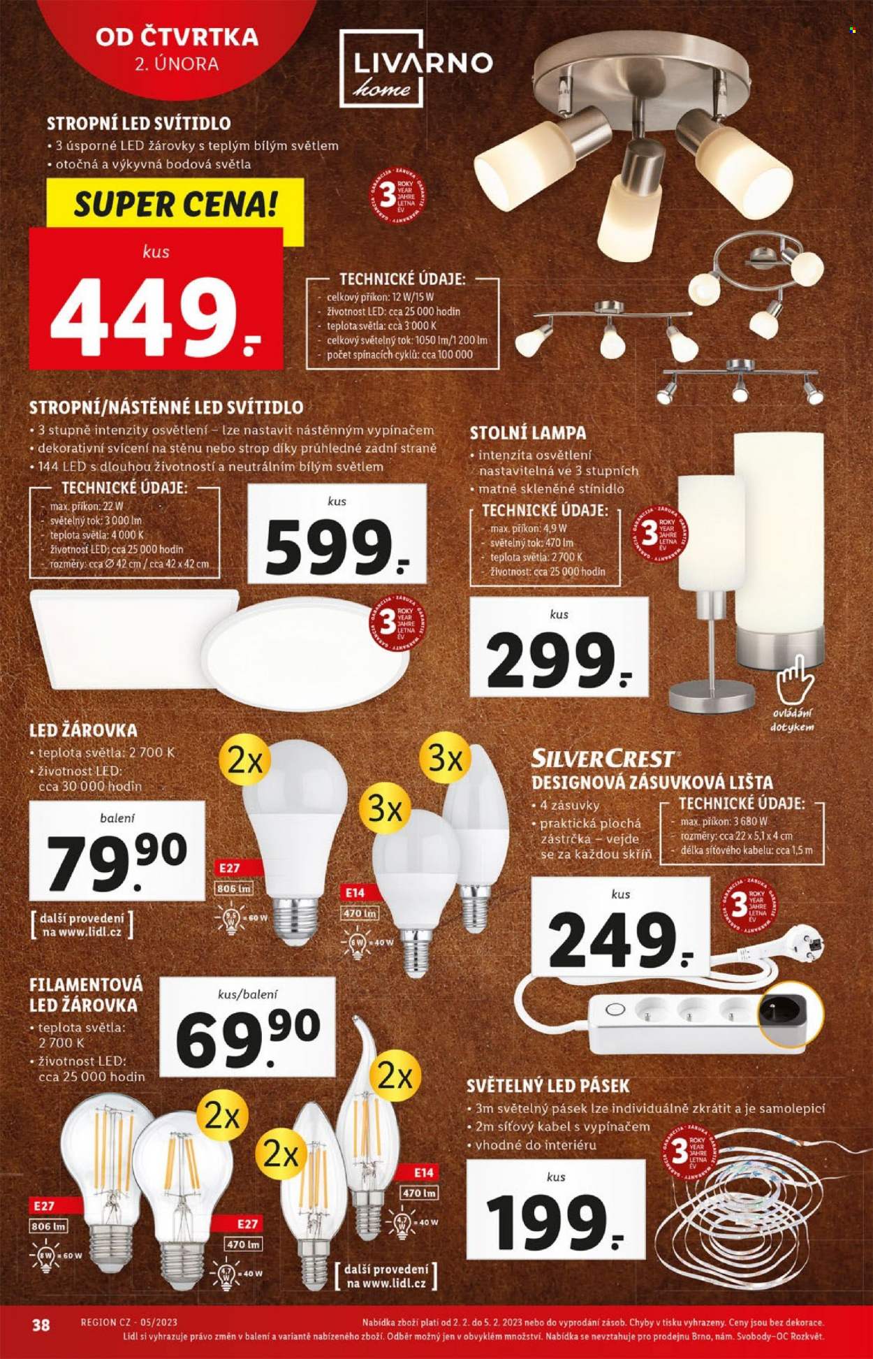 Leták Lidl - 30.1.2023 - 5.2.2023. Strana 38