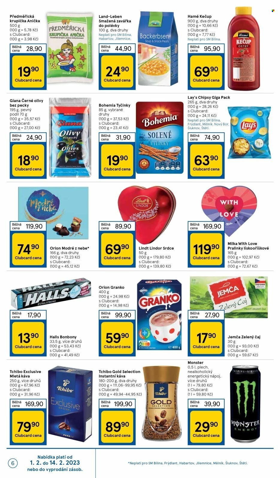 Leták TESCO supermarket - 1.2.2023 - 7.2.2023. Strana 6
